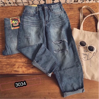 👉🏿Baggy Jeans Rách