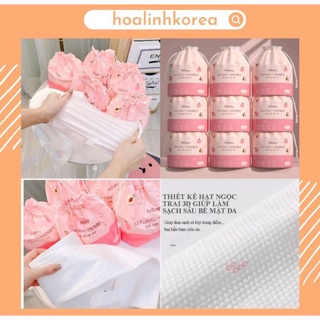 Khăn mặt khô dùng 1 lần, khăn tẩy trang Animerry