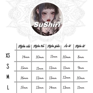 Nailbox tím đính nơ mộng mơ