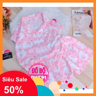 [ Xã Kho ] Đồ Bộ PIJAMA CON HEO Đi Biển Mặc Nhà Mặc Ngủ Dưới 55kgHàng VNSX