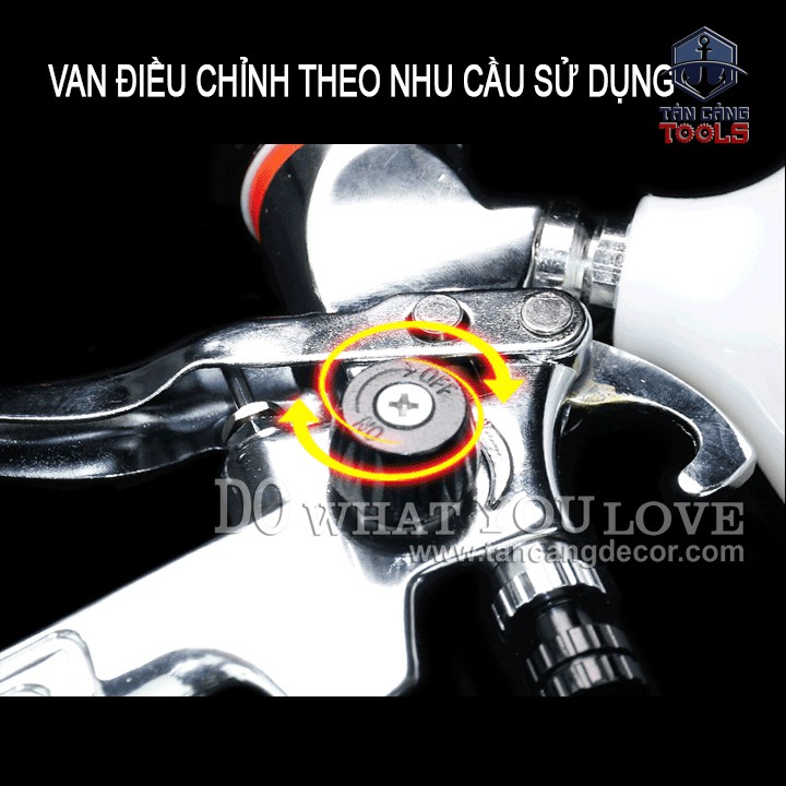 Súng Phun Sơn Yato YT - 2341 1.5 mm - HVLP 600 cc