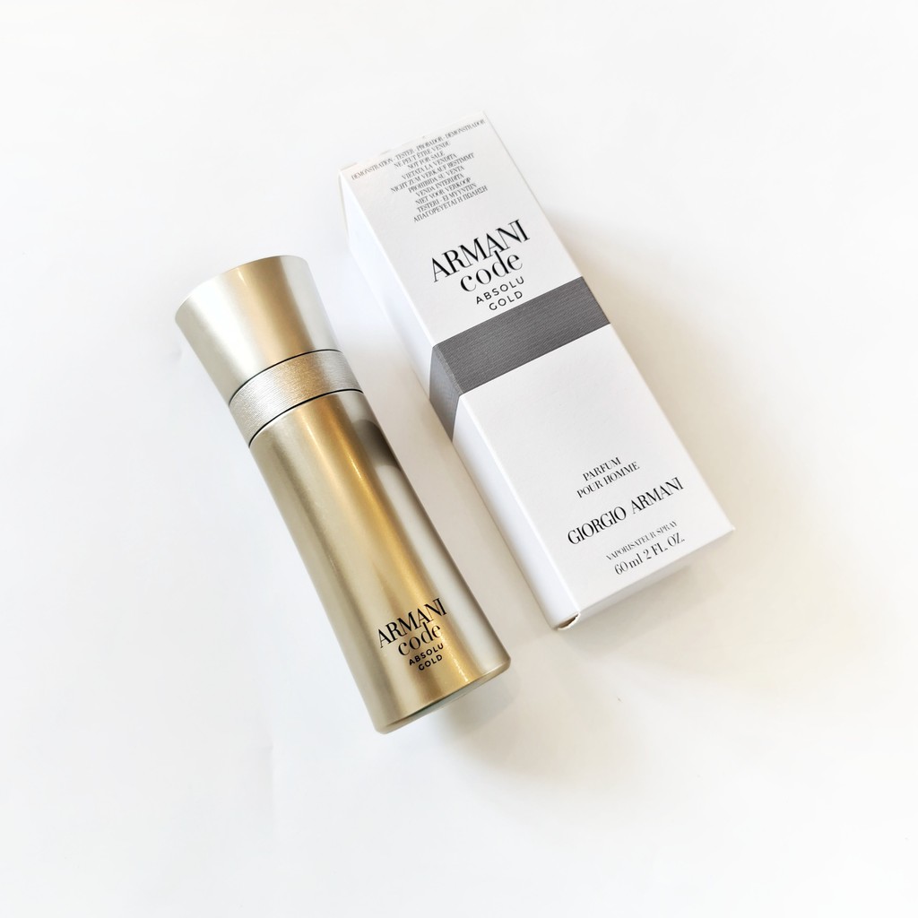 Nước hoa nam Giorgio Armani Code Absolu Gold Parfum 60ml TESTER