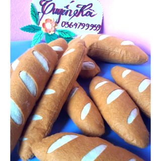 Bánh mì 15>20cm từ vải dạ