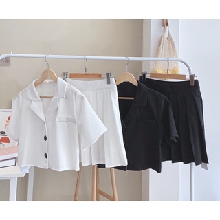 Set áo + chân váy xoè