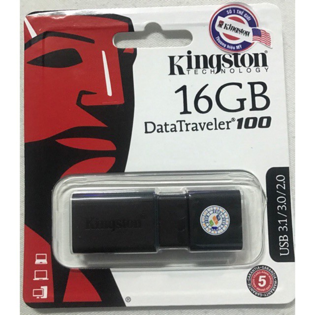 USB [3.0] 16GB Kingston G3 - DT100 (FPT/SPC)