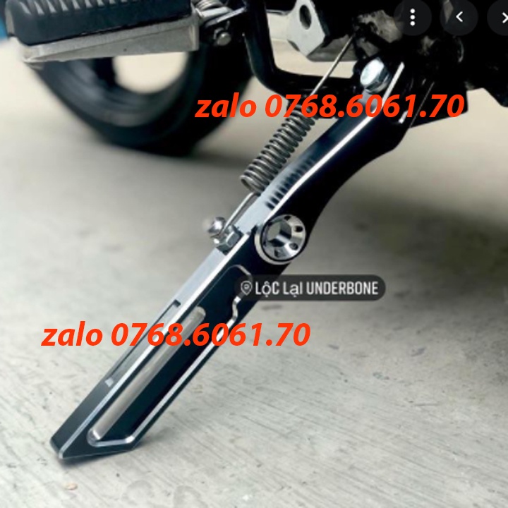 Chân chống nghiêng xe máy KOSO nhôm cnc cao cấp