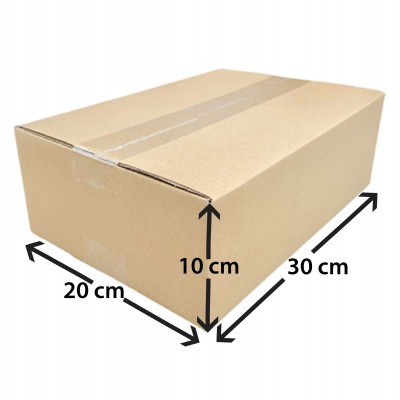 Hộp 30x20x10cm  Hộp carton thùng giấy An Hảo 3 lớp siêu cứng đóng gói hàng hóa đa năng