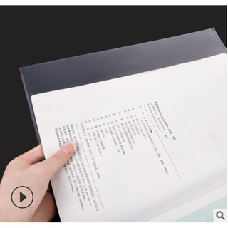 Set 10 bọc sách plastic cao cấp