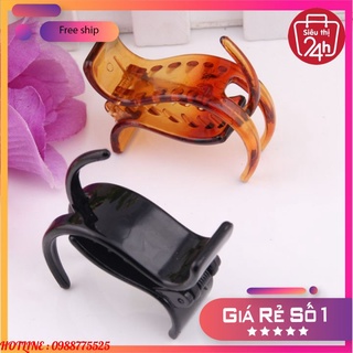Set 5 Kẹp tóc càng cua , cặp tóc càng cua 3 chấu nhiều màu