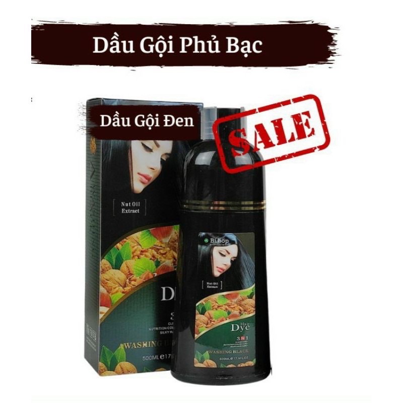 Dầu Gội Nhuộm Đen Tóc Phủ Bạc Tốt Nhất Dành Cho Người Lớn Tuổi