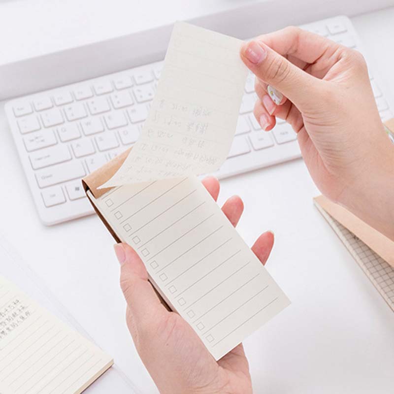 Tập 50 tờ giấy ghi chú kiểu dáng nhỏ gọn đơn giản tiện dụng