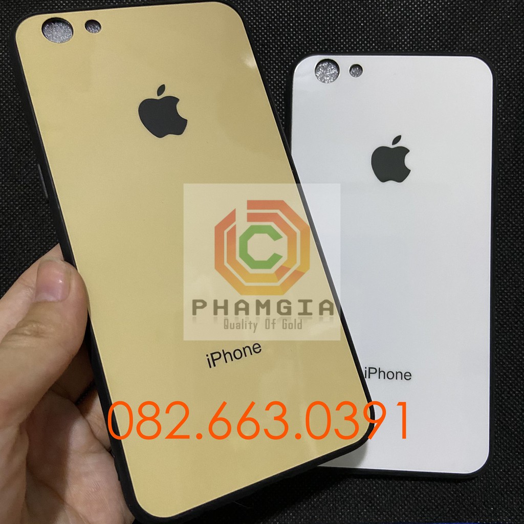 Ốp lưng giả iphone cho OPPO F1S/A59/F3/F3 PLUS/A83 mặt lưng bóng