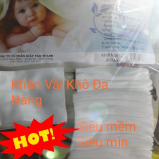 Khăn vải khô đa năng Baby Michu 300 tờ