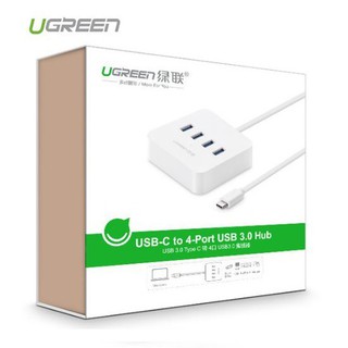 Bộ chia usb type c 3.1 ra 4 cổng usb 3.0 ugreen 30316-hàng chính hãng