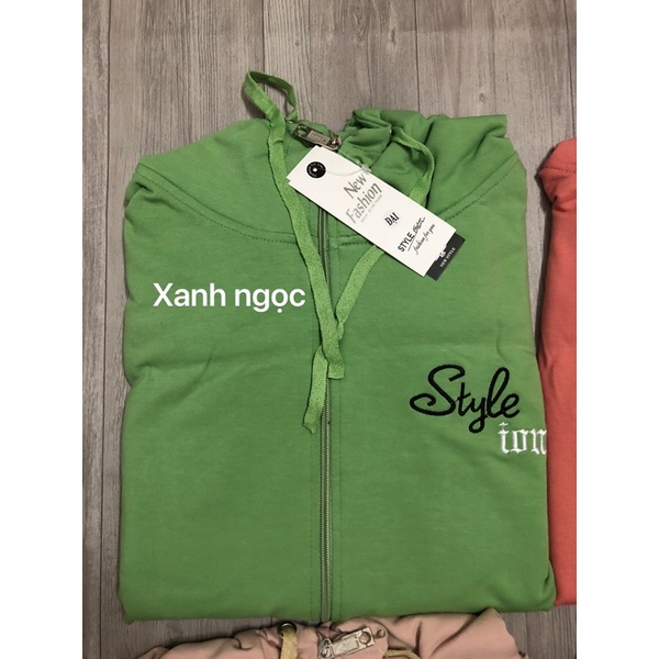 Áo khoác thun xịn chất dày dặn