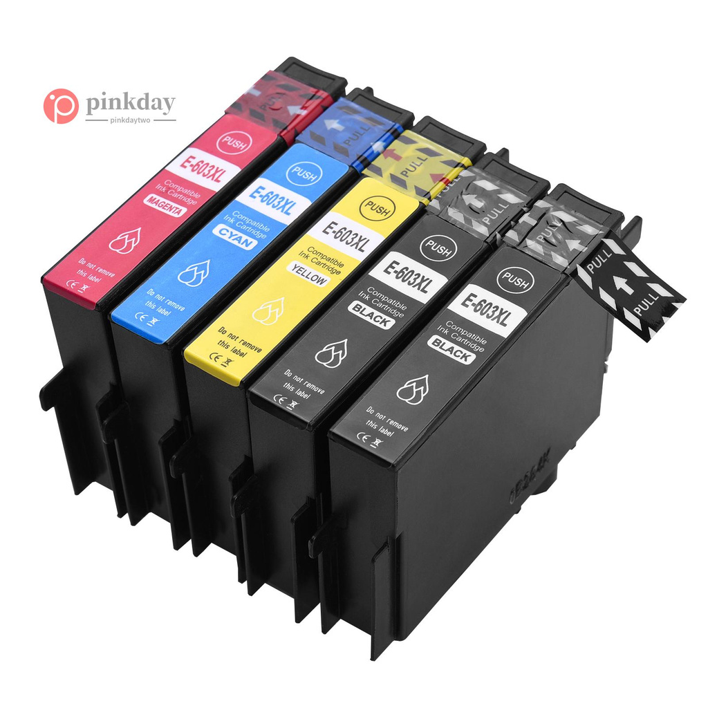 Ready in stock Aibecy 603XL Ink Cartridges Replacement for Epson 603XL 603 XL Compatible with Epson XP-2100/XP-2105/XP-3100/XP-3105/XP-4100/XP-4105 Epson WorkForce WF-2810DWF/WF-2830DWF/WF- 2835DWF/WF-2850DWF Printer, 5 Pack