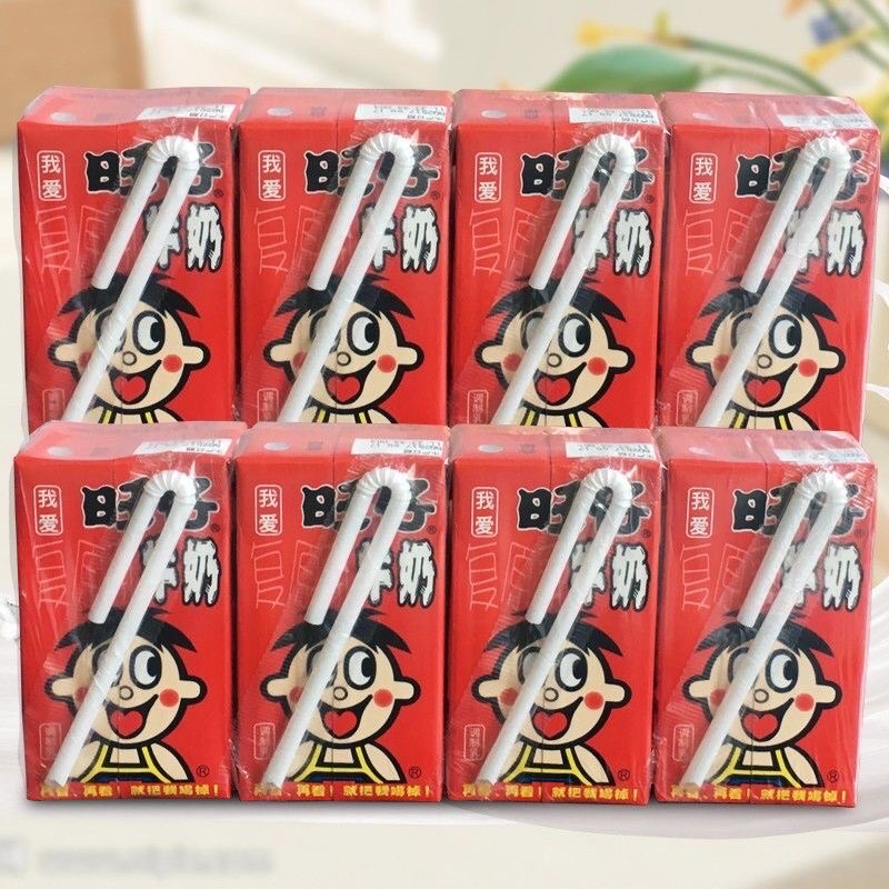 Sữa chú hề quốc dân TQ Wangzai 125ml ( vỉ 4 hộp)