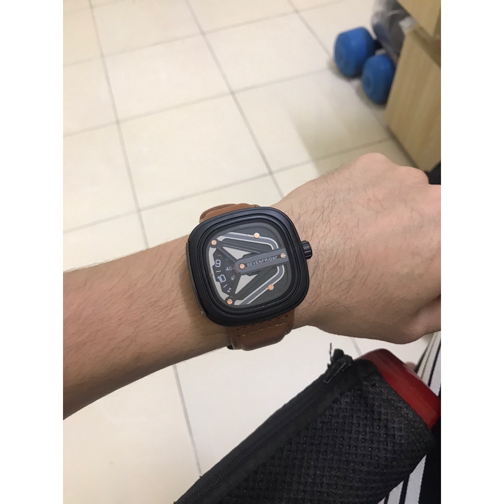 Đồng hồ SEVENFRIDAY nam mặt vuông, đồng hồ nam chính hãng, sang trọng lịch lãm, BH 24 tháng mã A18 | BigBuy360 - bigbuy360.vn