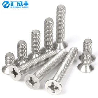 Vít Đầu Dẹt m2m2.5 Bằng Thép Không Gỉ 304 m2m2.5 Chuyên Dụng