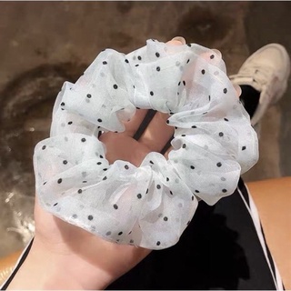 💋CỘT TÓC SCRUNCHIES VOAN CHẤM BI 💋