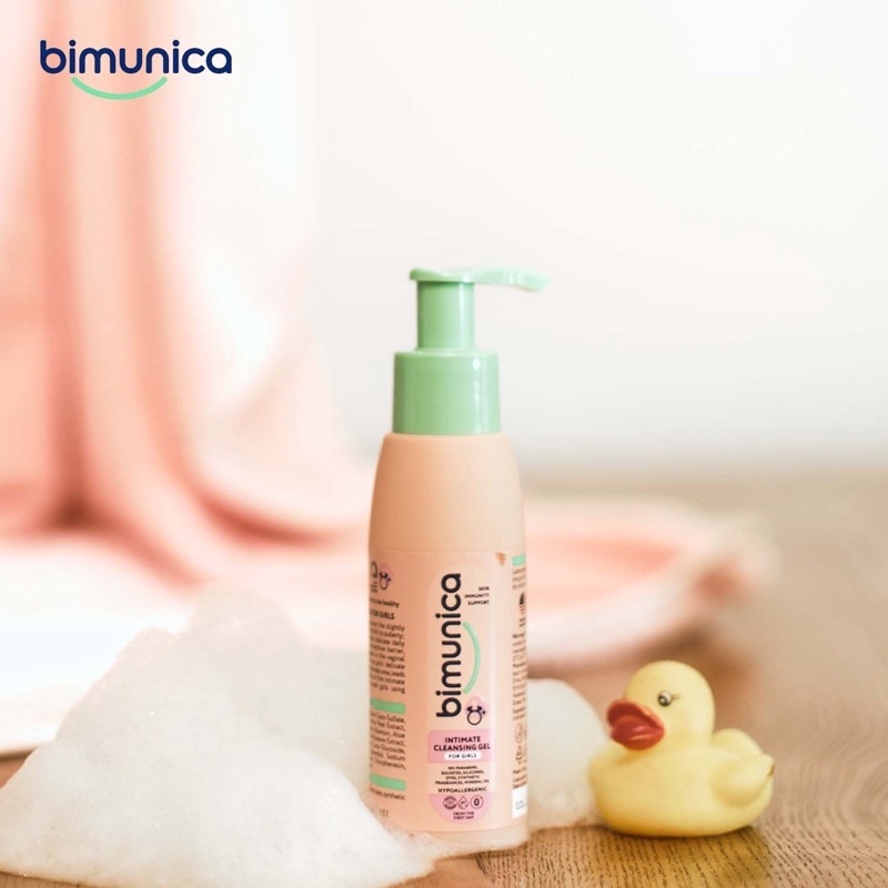 Gel vệ sinh vùng kín Bimunica dịu nhẹ khử mùi cho bé từ sơ sinh - HÀNG CHÍNH HÃNG