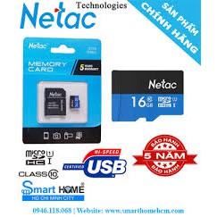 Thẻ nhớ Micro SDHC NETAC 32GB/ 64GB - Bảo Hành Chính Hãng TOTEM/VINAGO 5 Năm- Cam Kết Đúng Chính Hãng