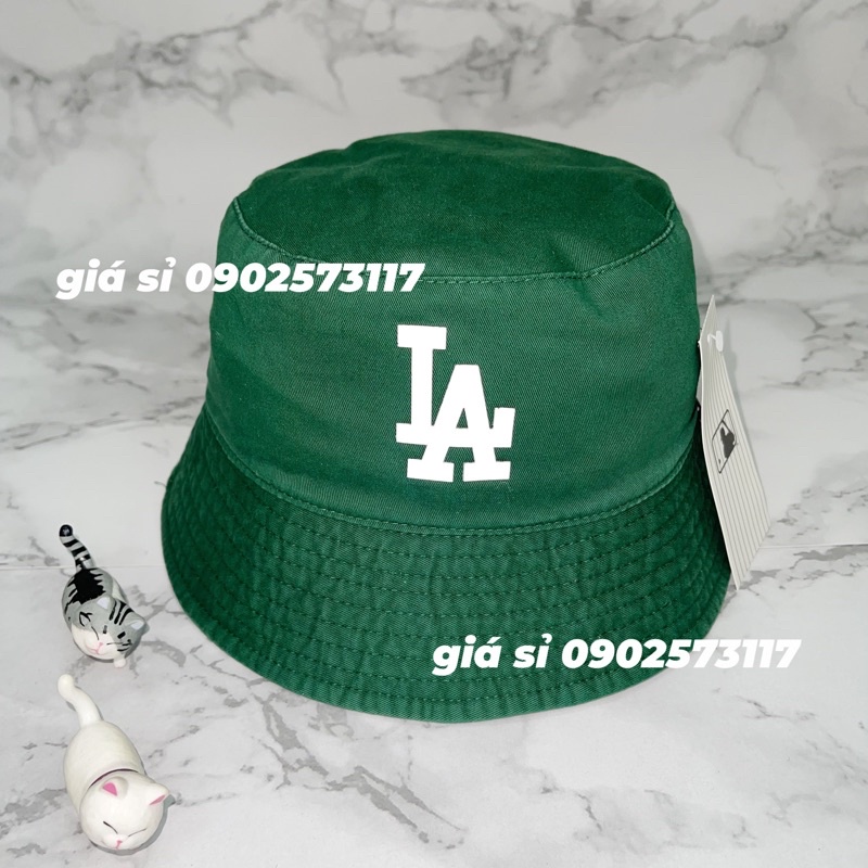 Mũ bucket L.A phản quang xanh rêu hot trend thời trang nam nữ chất lừ