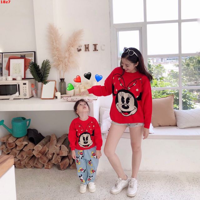 Combo Áo Len đôi cho mẹ và bé