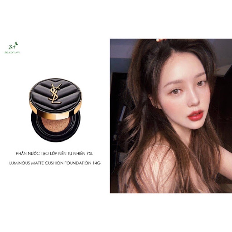Phấn Nước YSL New Le Cushion Encre De Peau Luminous Matte Cushion Foundation