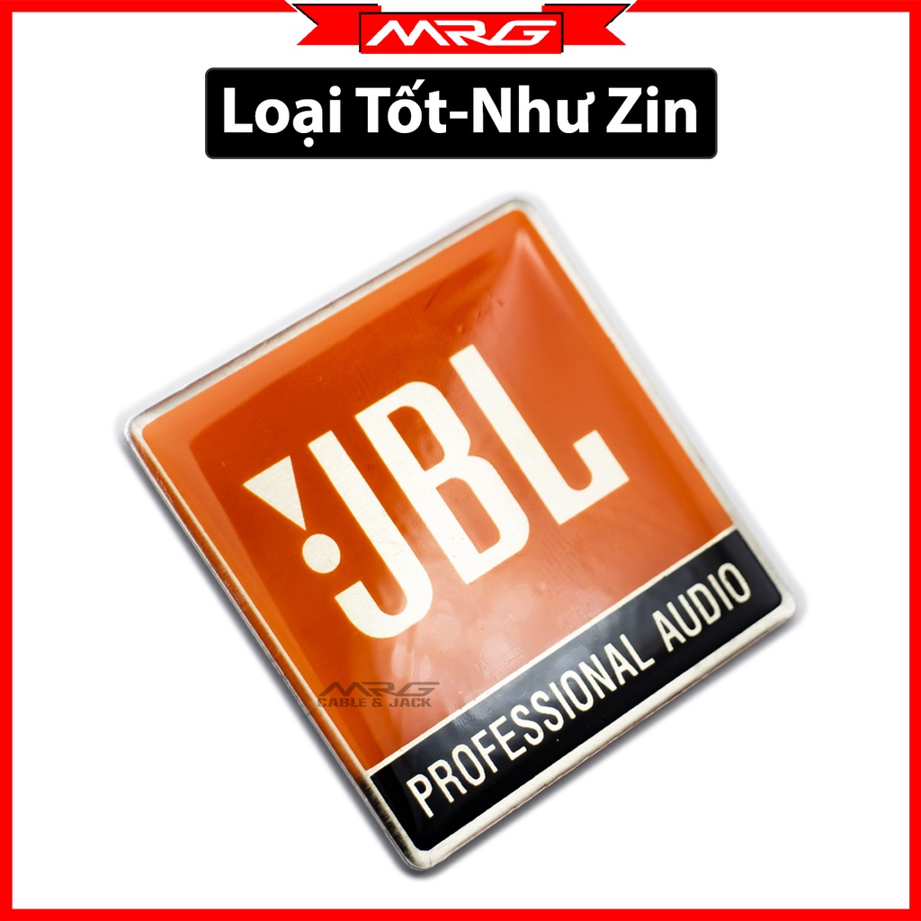 Tem Loa JBL nhôm loại tốt, giá 1 đôi.