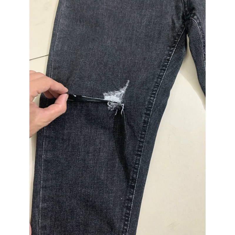 quần baggy bigsize nữ , quần jean bigsize đen lưng cao co giãn 4 chiều (mã #11) | BigBuy360 - bigbuy360.vn