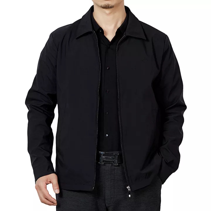 Áo Khoác Bomber Tay Dài Chống Thấm Nước Phong Cách Hàn Quốc Thời Trang Cho Nam