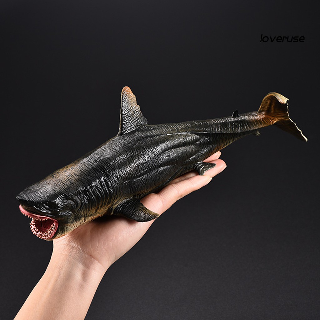 Mô hình cá mập Megalodon sống động dùng trang trí nhà cửa