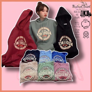 Áo khoác chui đầu hoodie nỉ ngoại tay phồng UNISEX ulzzang nam nữ