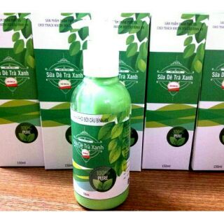 Mặt nạ sữa dê trà xanh cầu bình an