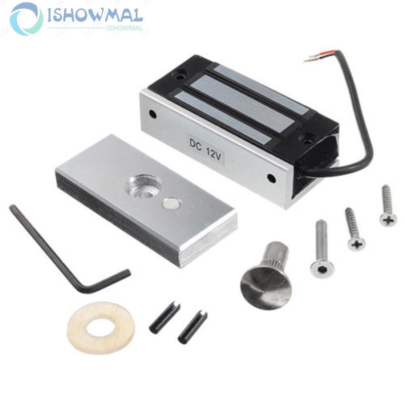 12V 60kg Electric Magnetic Lock Set Secure for Door Gate Entry System F2