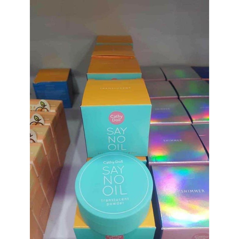 Phấn phủ kiềm dầu Cathy Doll Say No Oil Thái Lan (4,5g) | BigBuy360 - bigbuy360.vn