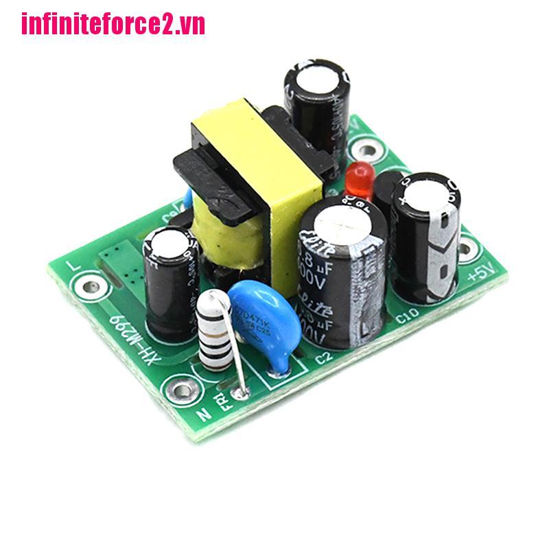 Mini AC-DC Converter AC110V 220V to DC 12V 0.2A+5V Module Board