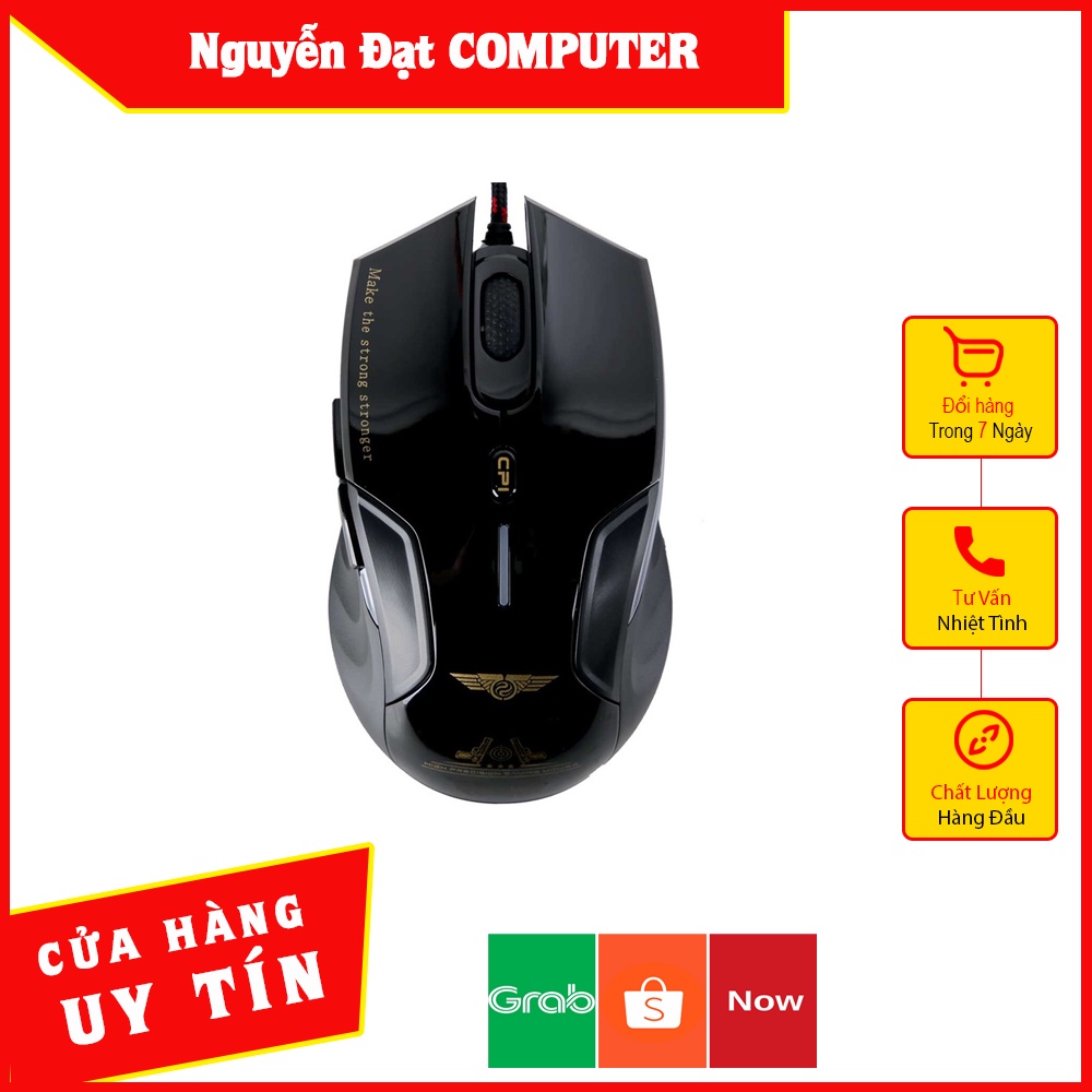 Chuột máy tính có dây Gamming Newmen G7 PLUS  Hàng Chính Hãng -  Bảo hành 12 tháng