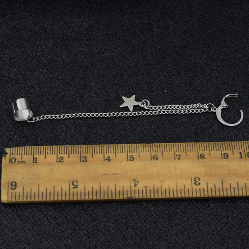 Khuyên Tai Ngôi Sao Bằng Thép Không Gỉ Thời Trang Cho Bạn Bè