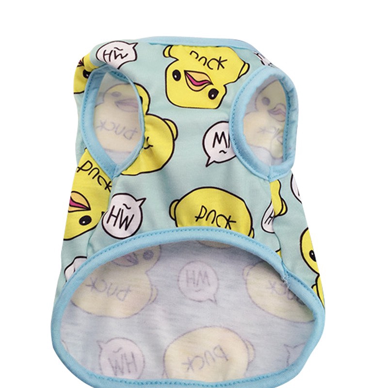 Áo sát nách chất vải cotton dễ thương dành cho thú cưng