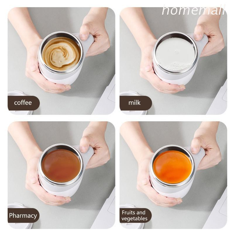 HO Automatic Stirring Coffee Cup Insulation Cup Self Auto Mix Mug Warmer Bottle