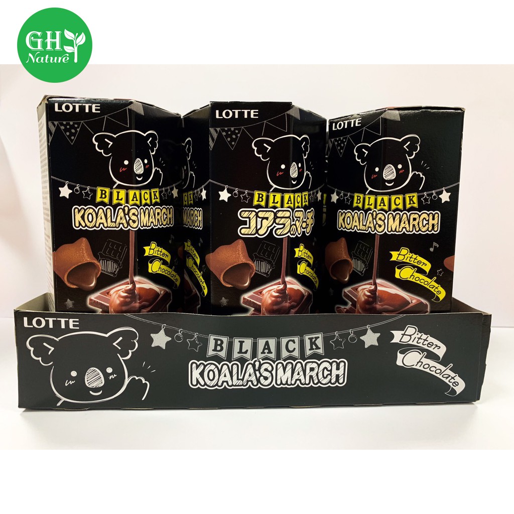 Bánh gấu vỏ và nhân socola Koala's March 37g siêu ngon