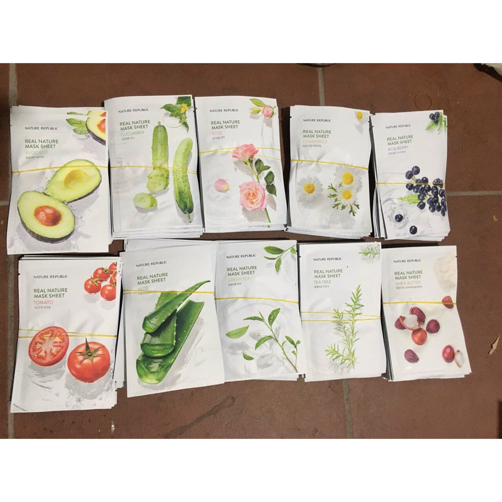 Mặt Nạ Trắng Da Sạch Nhờn Dưỡng Âm Cao Cấp [5 miếng]