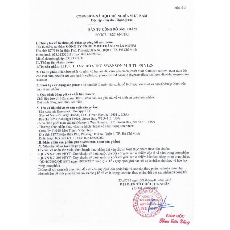 Nam Swanson Multi Men Prime  - Vitamin Tổng Hợp Tăng Sinh Lý - Chính Hãng The Shape