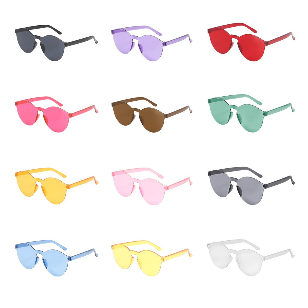 Kính Mát Không Gọng Trong Suốt Kiểu Dáng Đơn Giản | BigBuy360 - bigbuy360.vn