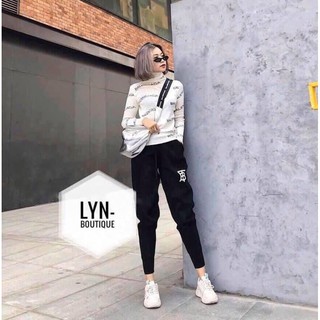 quần joger nỉ lót bông