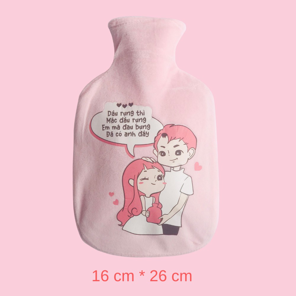 Túi chườm nóng đau bụng kinh Puha VIP quà tặng bạn gái, túi chườm sưởi ấm nóng lạnh đa năng