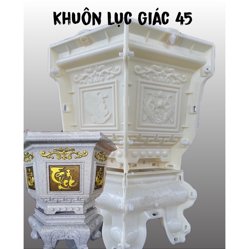 Khuôn đúc chậu lục giác 45 Việt Nam