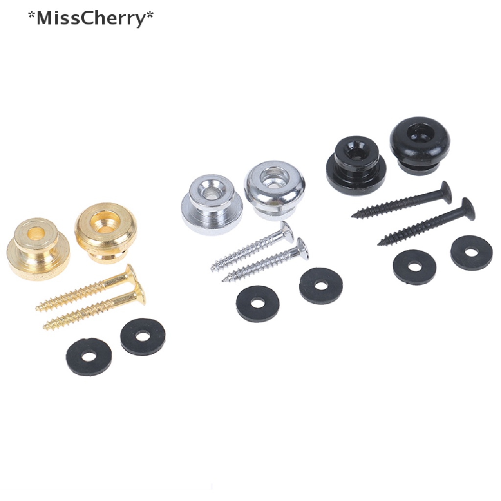 Bộ 2 Khóa Dây Đeo Đàn guitar Bằng chrome Chuyên Dụng